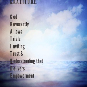 Gratitude